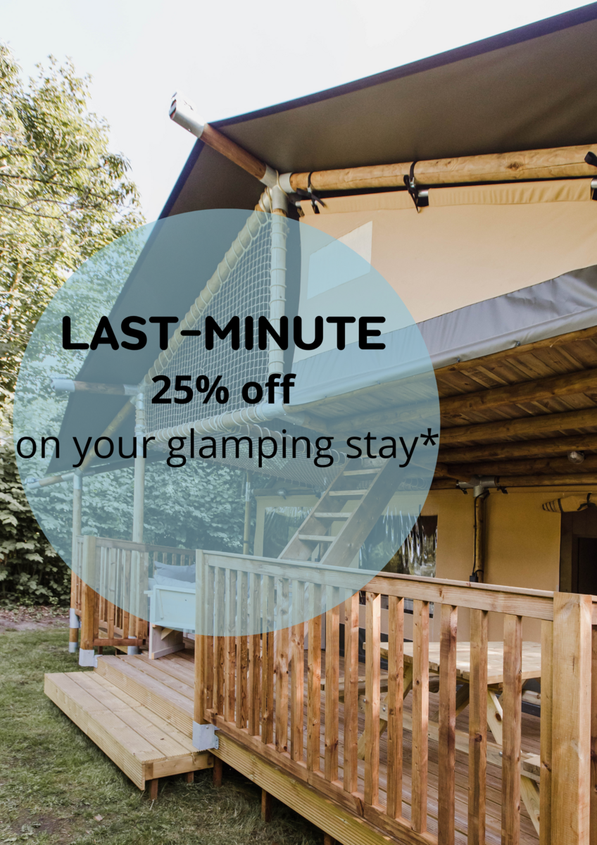 Last-minute 25% glamping