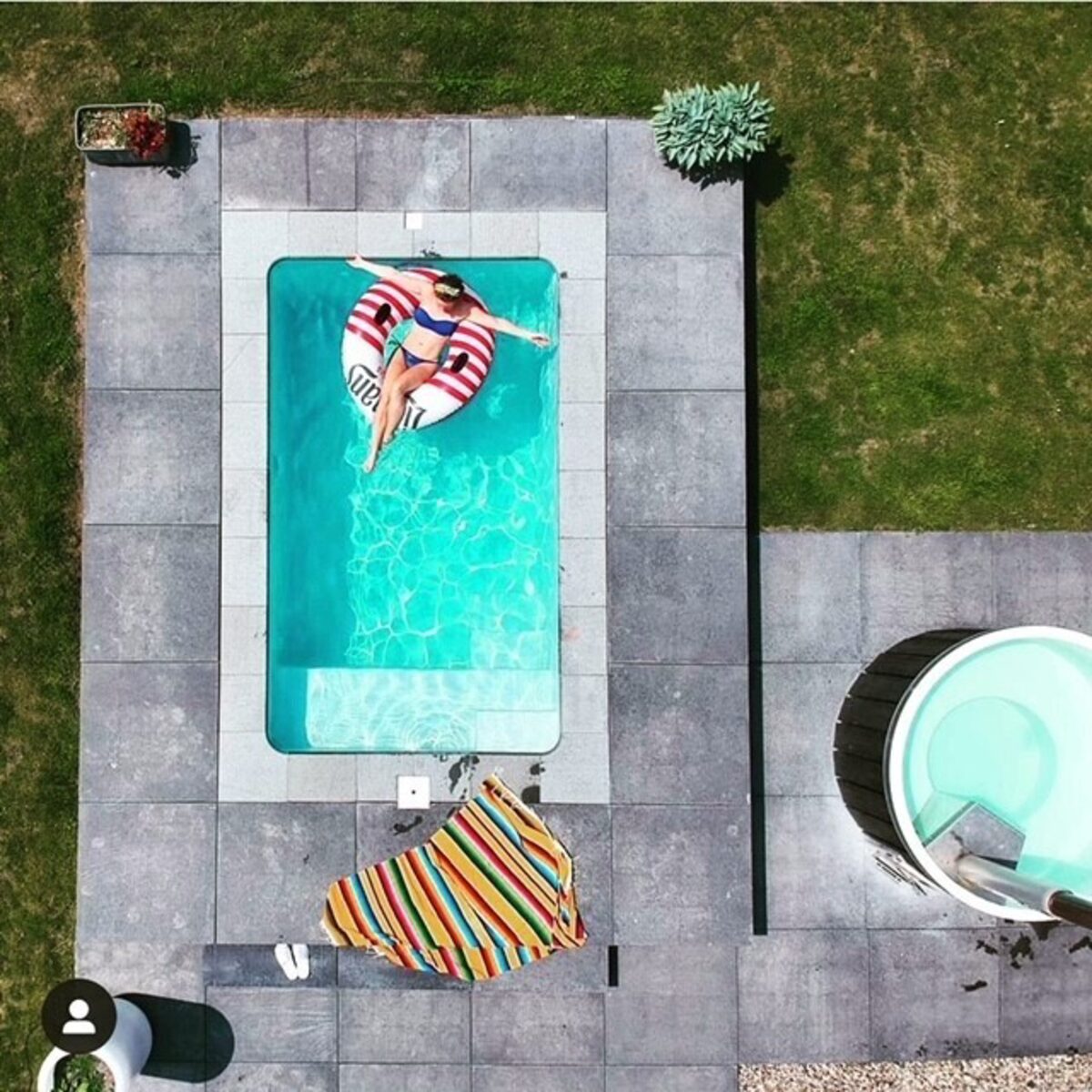 Verblijf met privé zwembad zomer