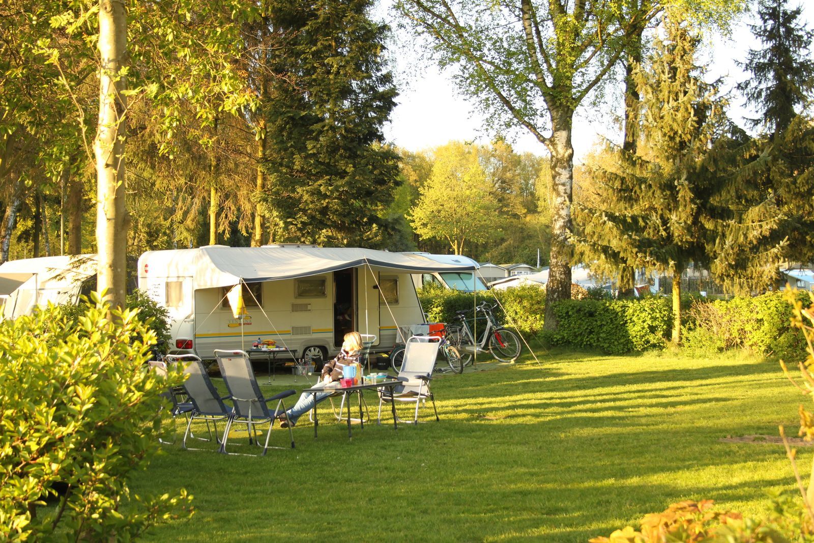 Camping Recreatiepark de Wielerbaan - Kampeerplaats