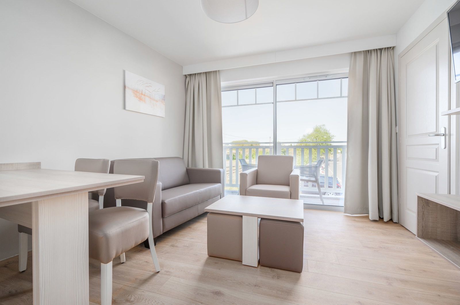 Luxueus vakantieappartement voor 4 personen met 2 slaapkamers en balkon