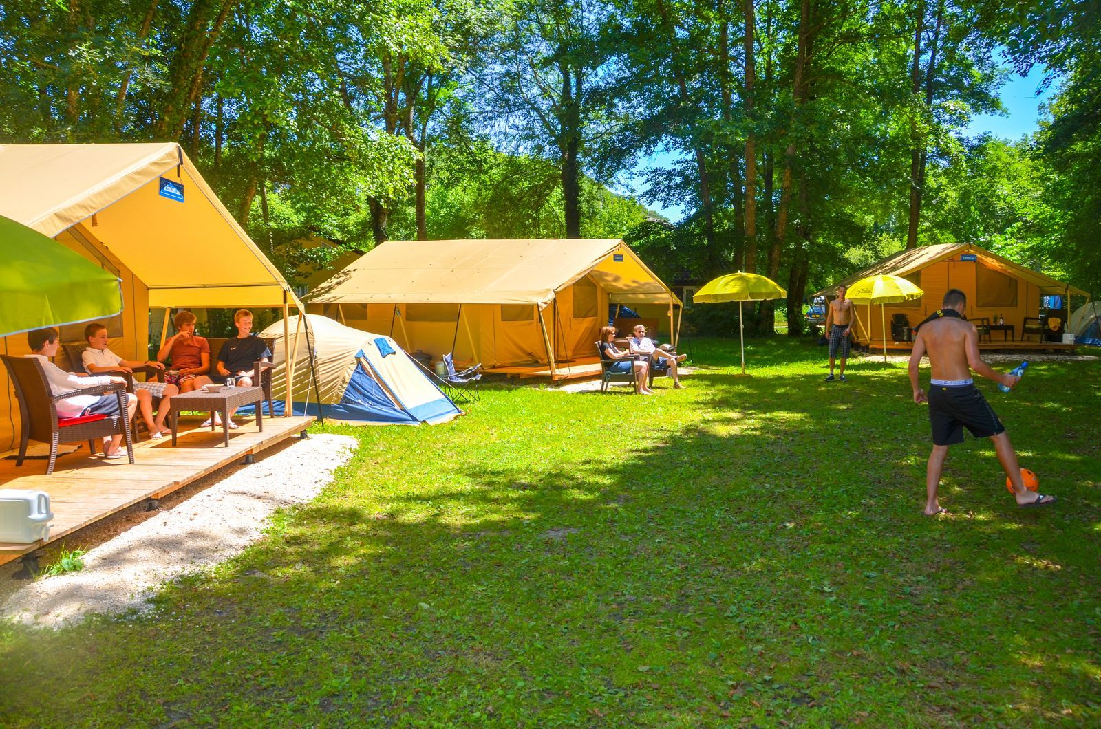 Lodge tent St Emilion DeLuxe