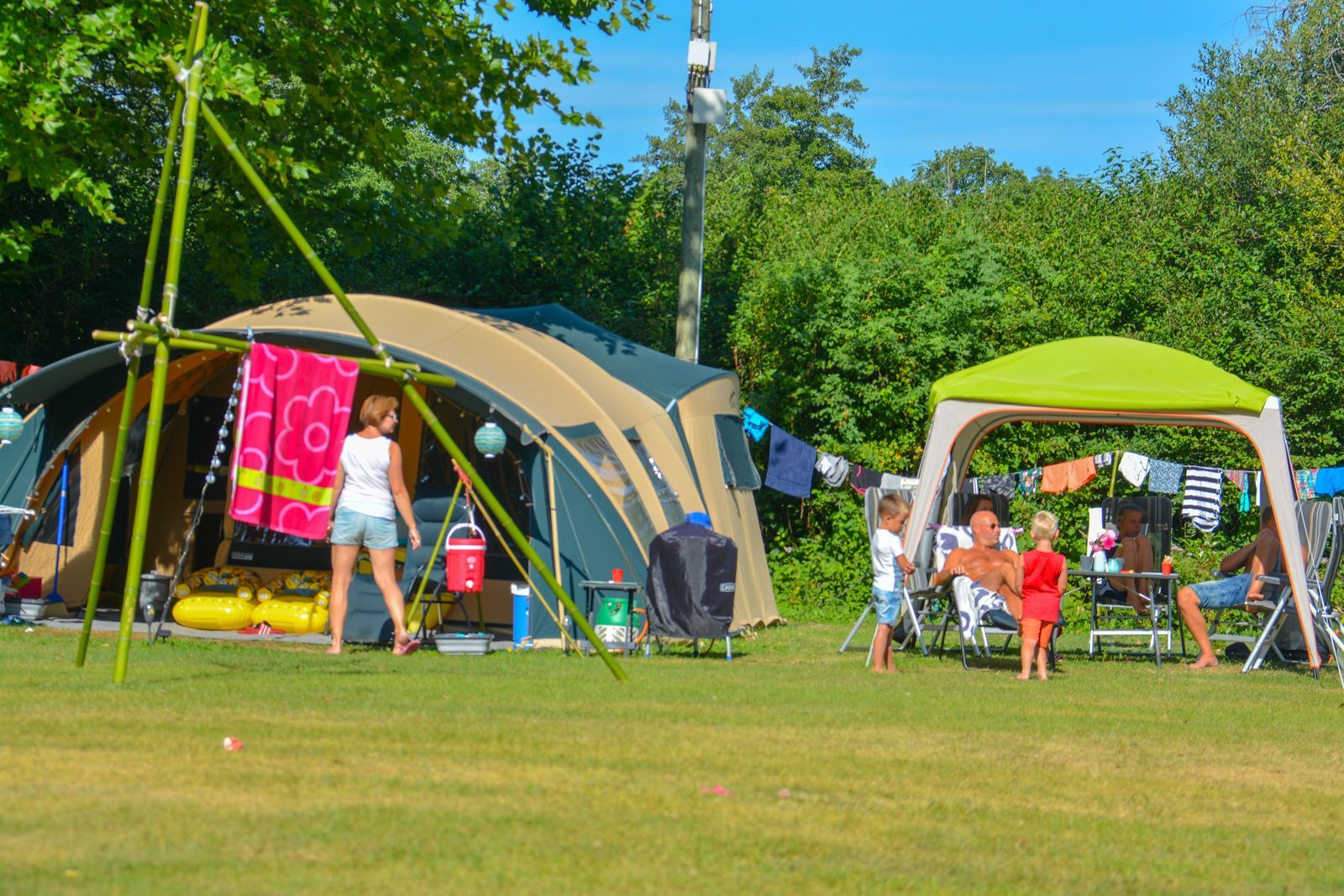 Camping pitch XL