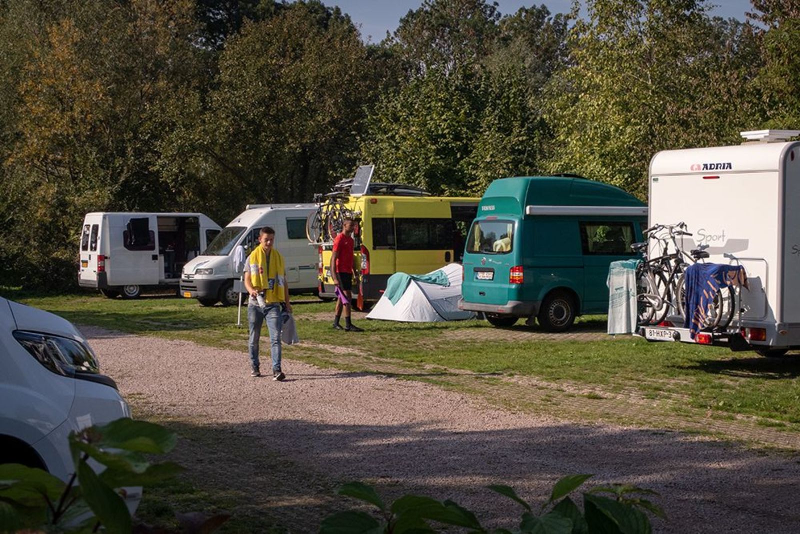 Camper/caravan plaatsen
