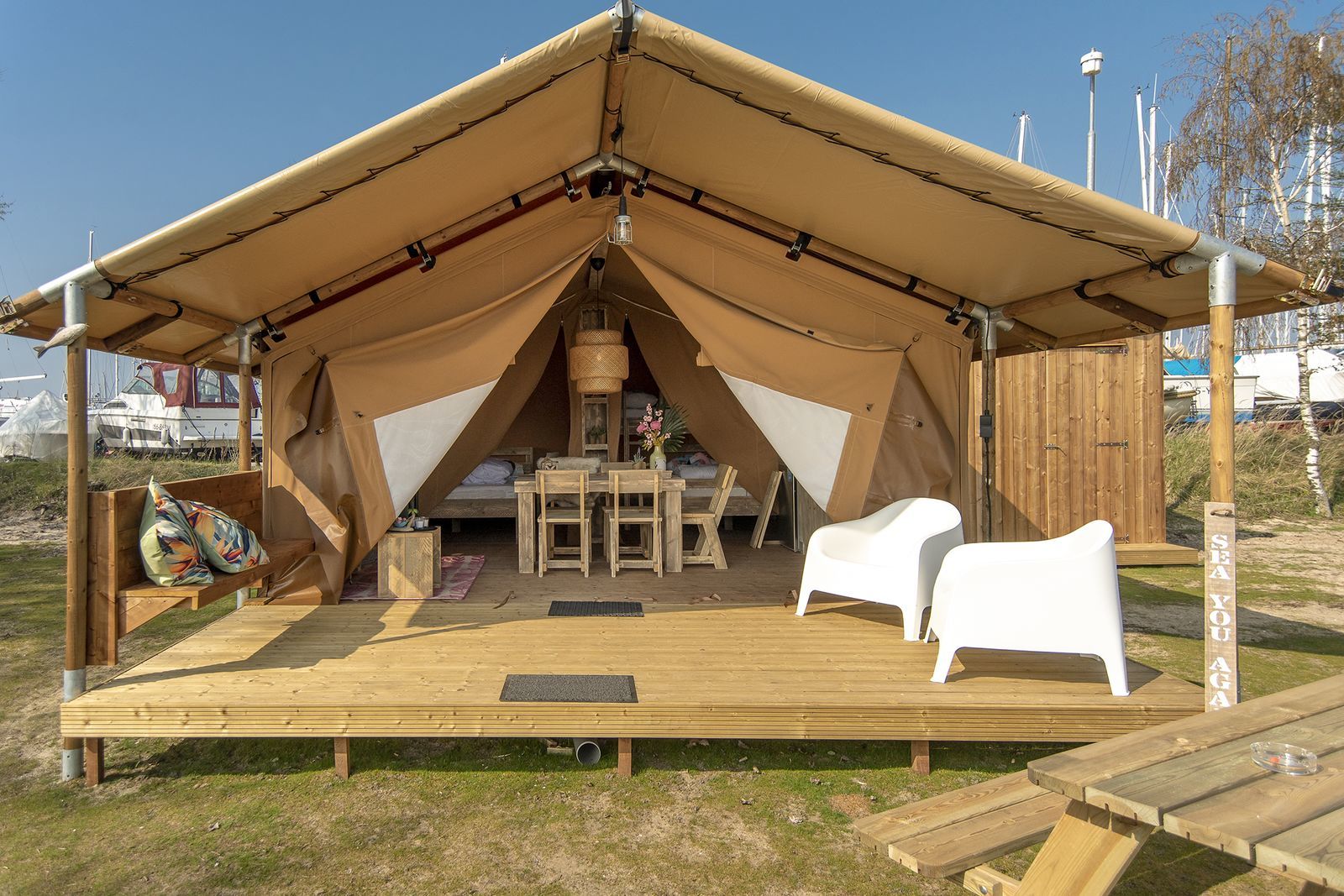 Safarilodge 5 persoons Almere
