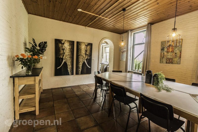 Holiday Farmhouse In Holiday Farmhouse Ellertshaar Drenthe For 18 Persons