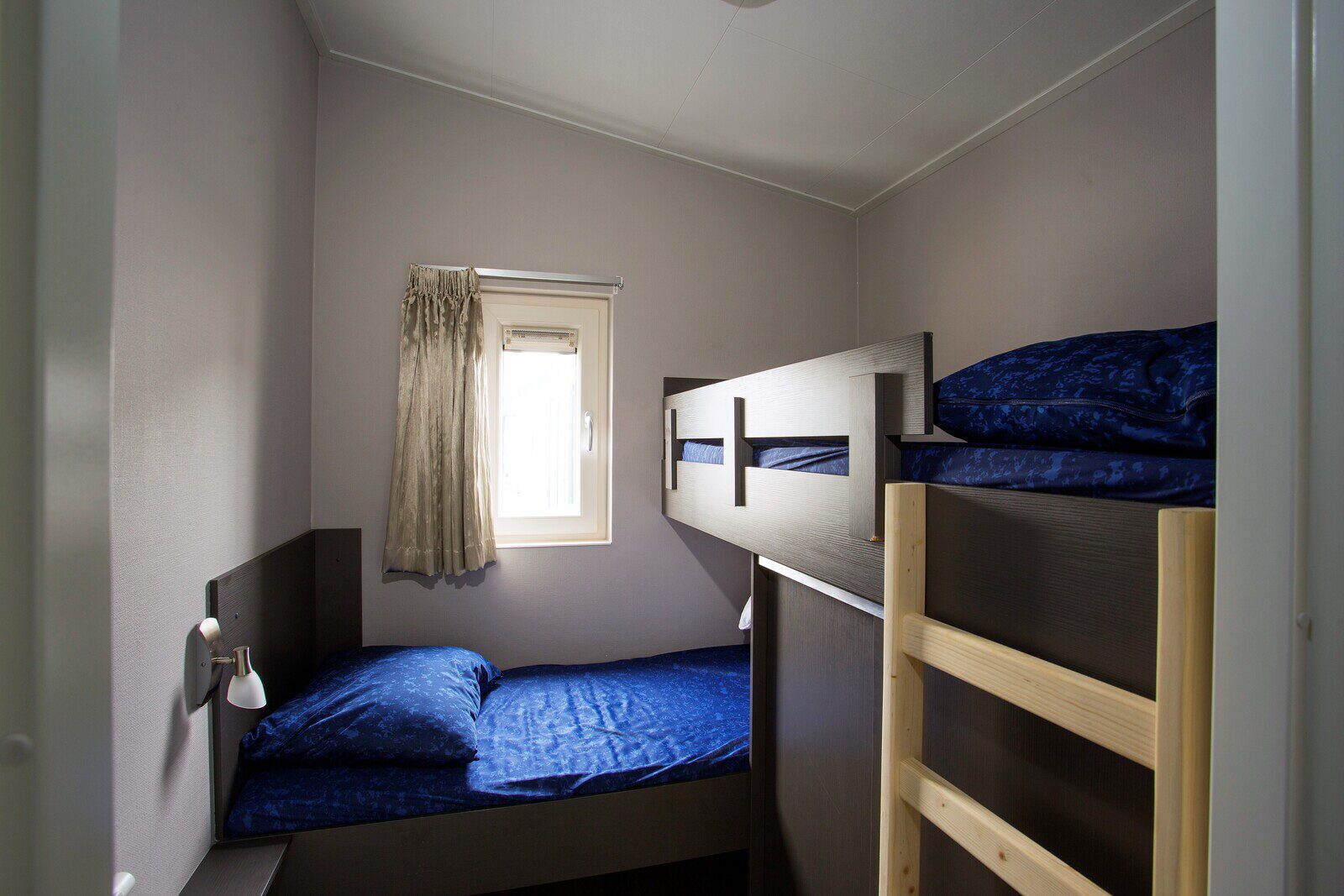 Strandhuis Deluxe (zonder TV): 6-persoons accommodatie, 3 slaapkamers