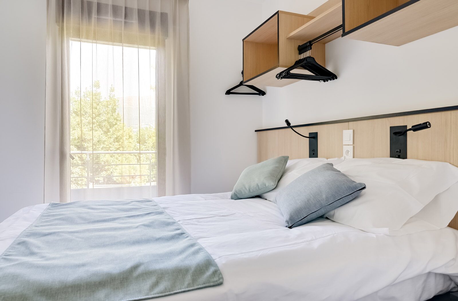 Appartement standard pour 4 personnes avec lit double et canapé-lit