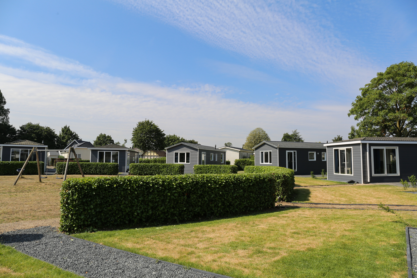 Veluwe Lodge | 4 PersonenDieses Ferienhaus ist der ideale Ort für einen entspannten Urlaub mit der Familie oder Freunden. Die Veluwe Lodge bietet Platz für bis zu vier Personen und verfügt über zw..