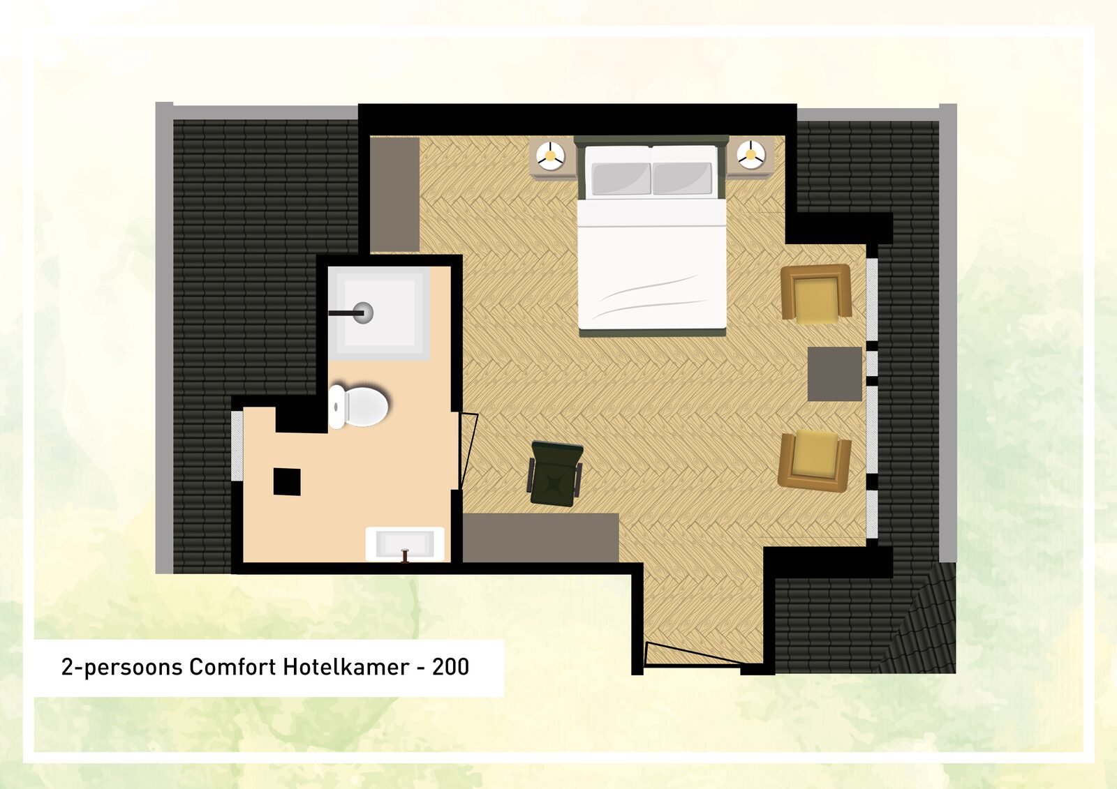 Komfort-Hotelzimmer für 2 Personen