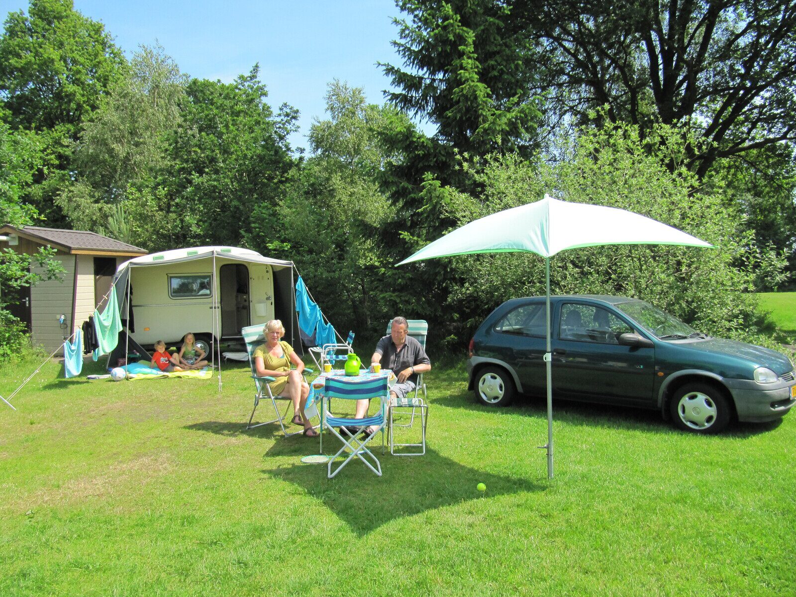 50plus camping in Drenthe Vakantiepark Witterzomer