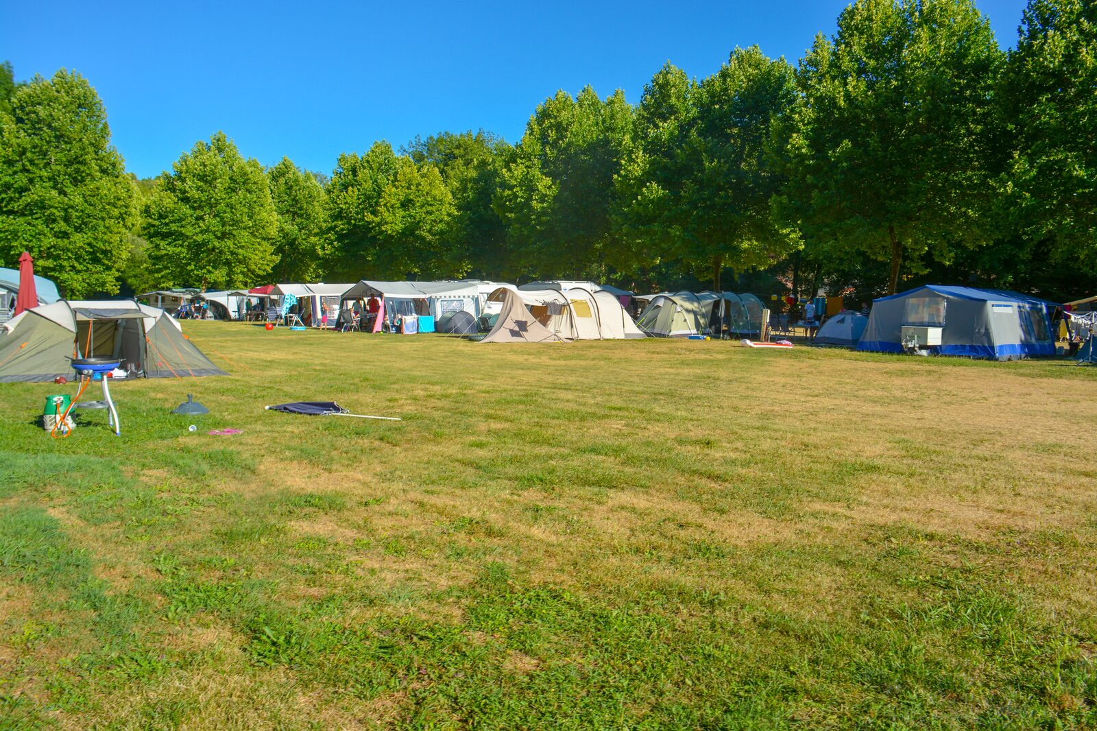 Camping pitches XXL