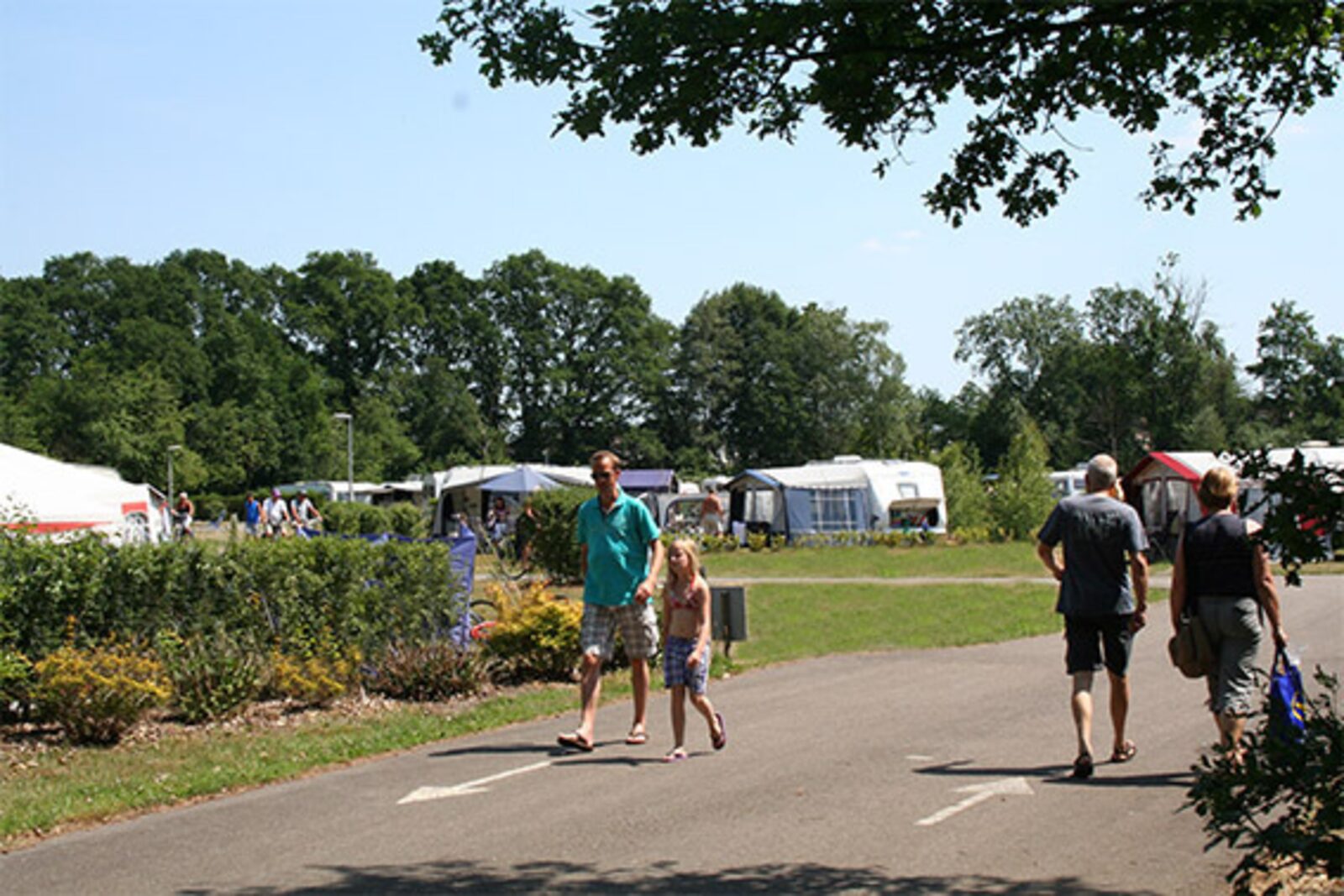 Kampeerplaats met privé sanitair