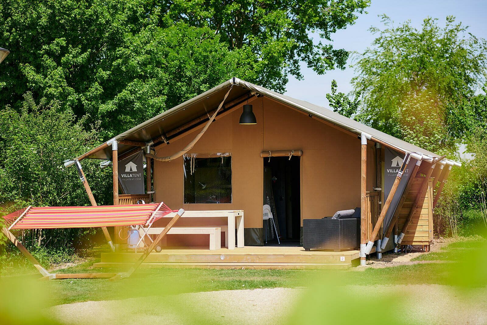 Camping Betuwestrand | Luxe con baño | 4-6 Pers.