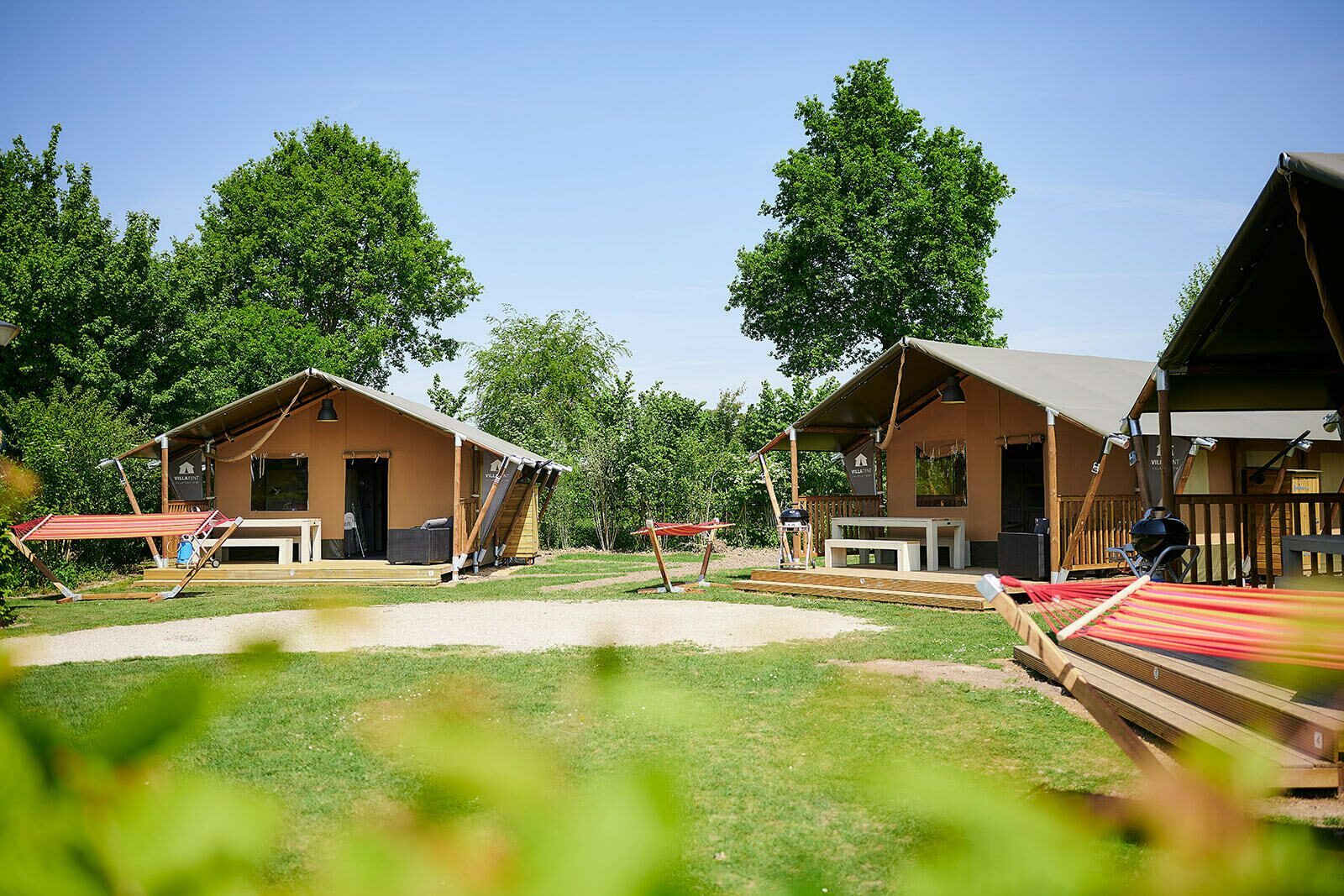 Camping Betuwestrand | Villatent Nomad | 4-6 pers.