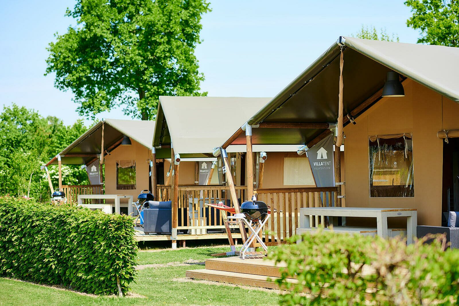 Camping Betuwestrand |  Villatent Nomad | 6 pers.