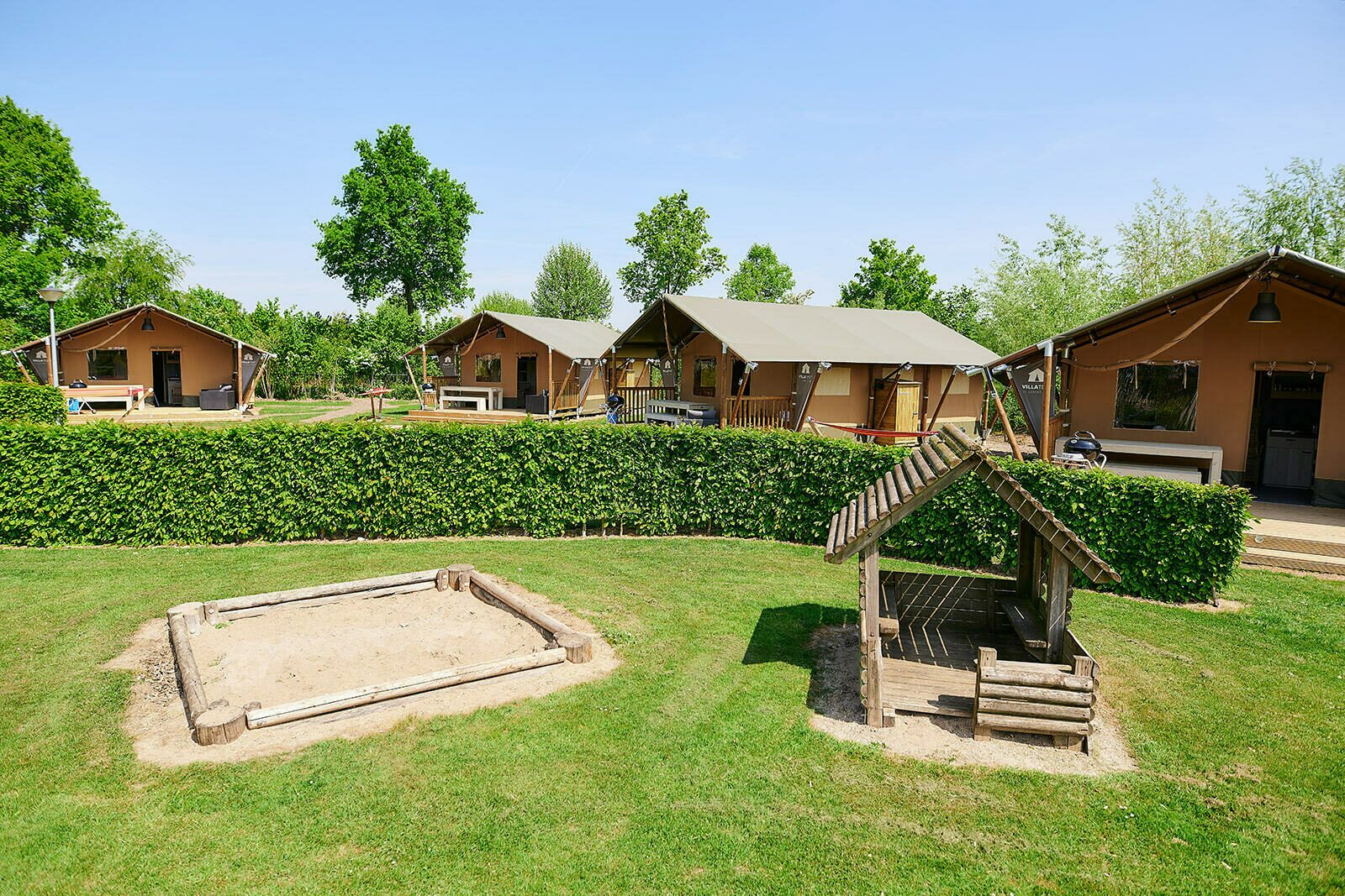 Camping Betuwestrand | Luxe & Espace avec salle de bain privative | 4-6 pers.
