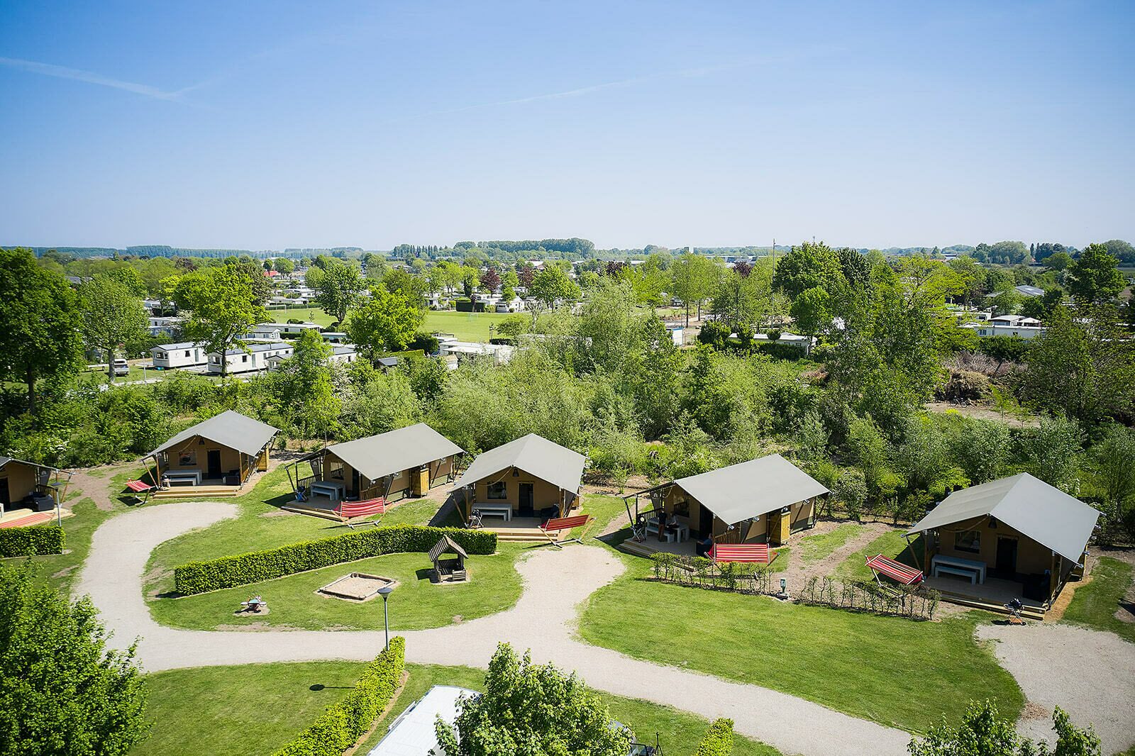 Camping Betuwestrand | Villatent Nomad | 4-6 Pers.