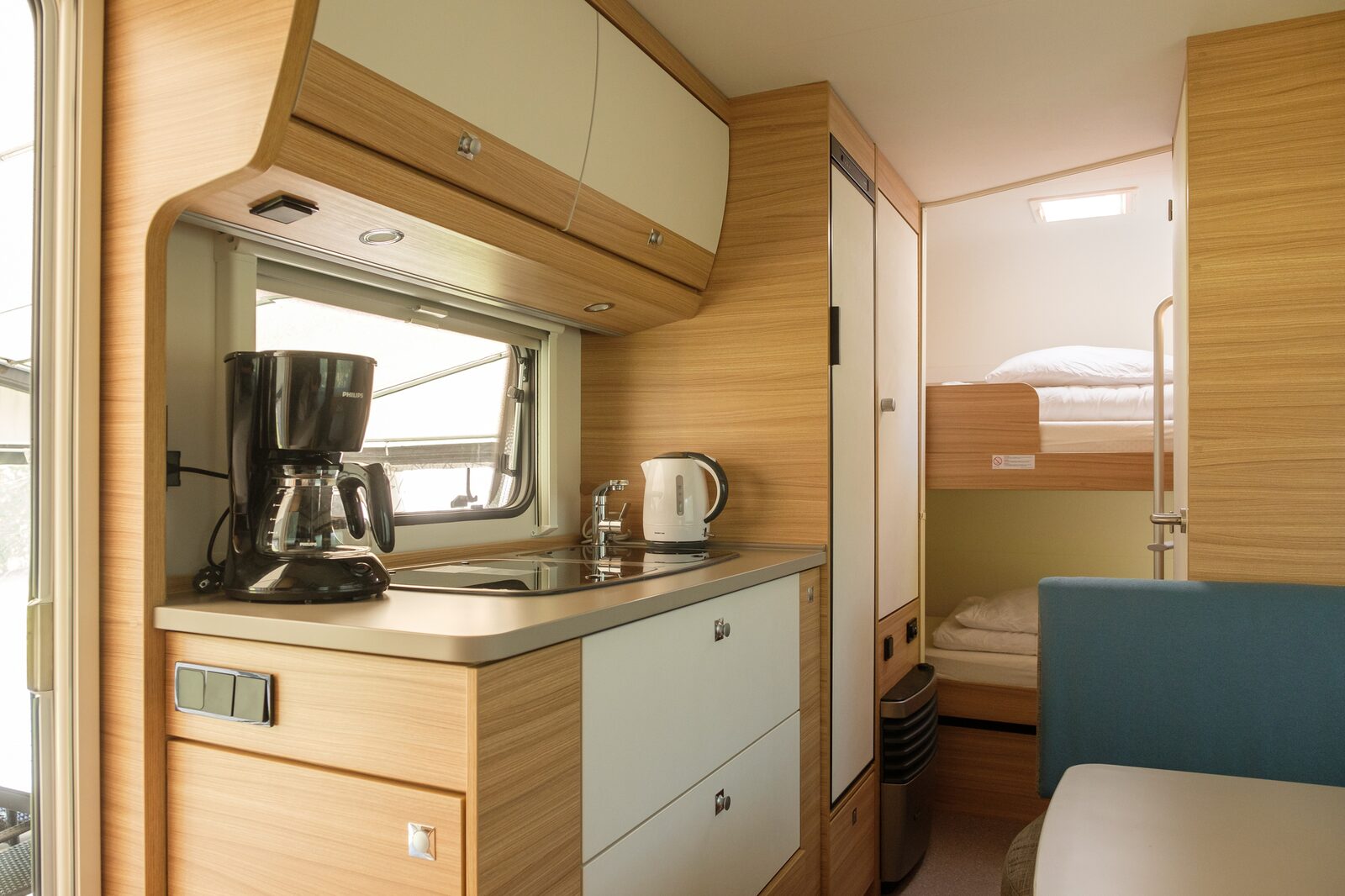 Caravan for 4 people