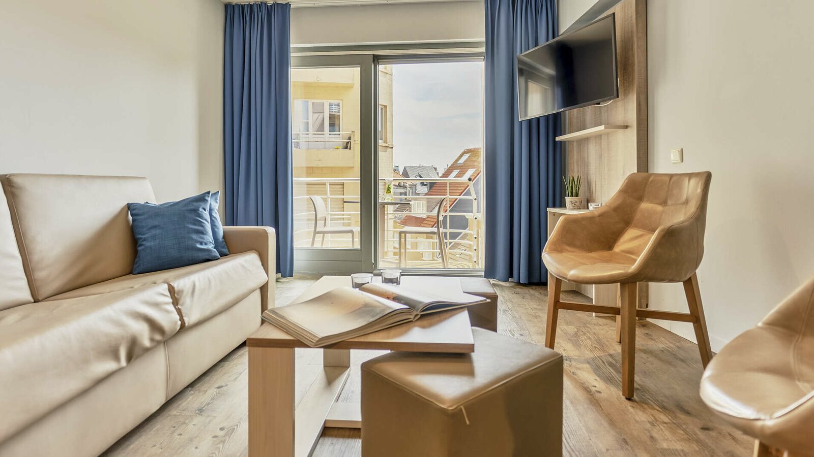 Comfort Suite - 4 P | 2 Schlafzimmer | Balkon - Stadtblick
