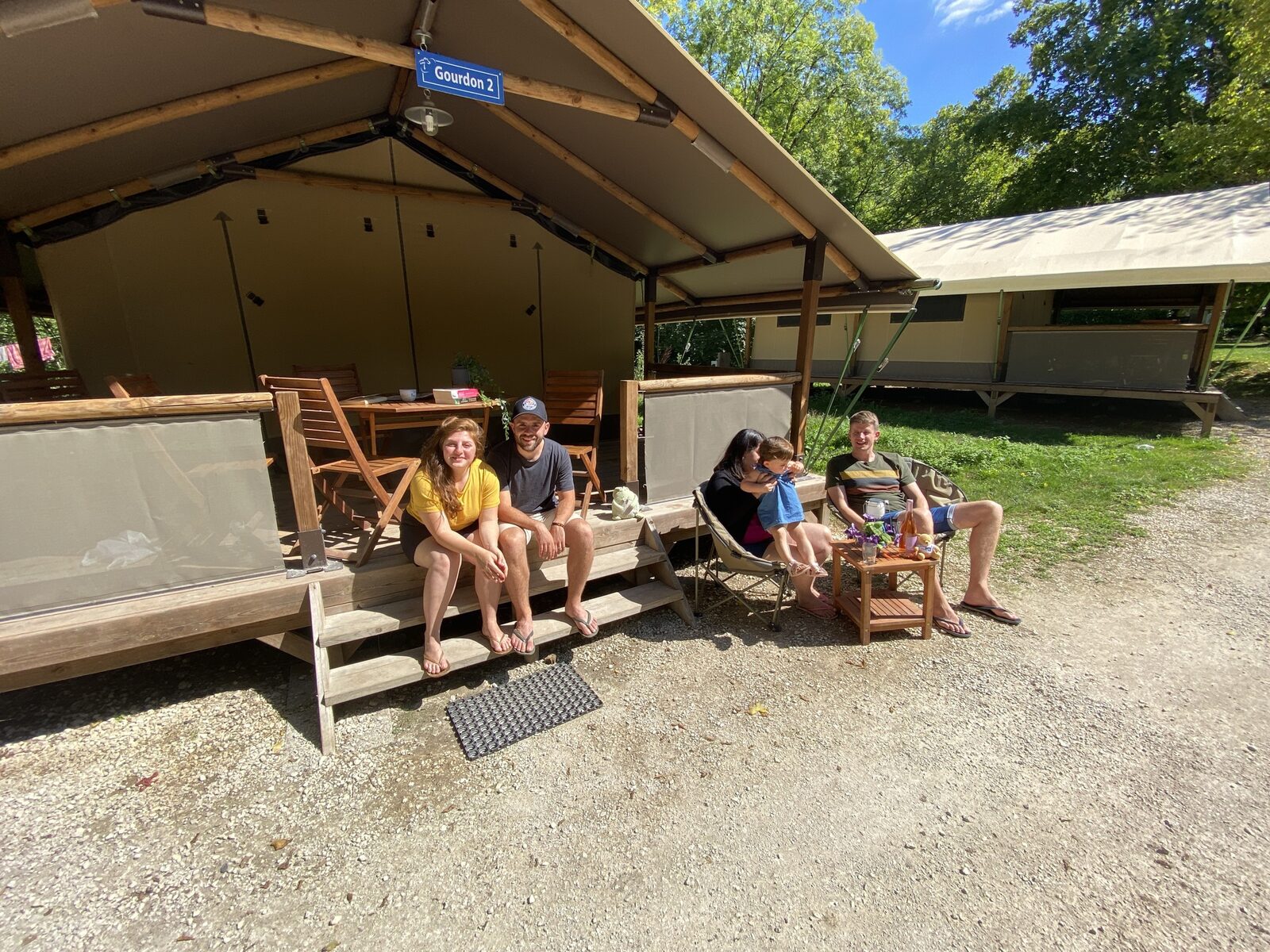 Lodge tent Gourdon