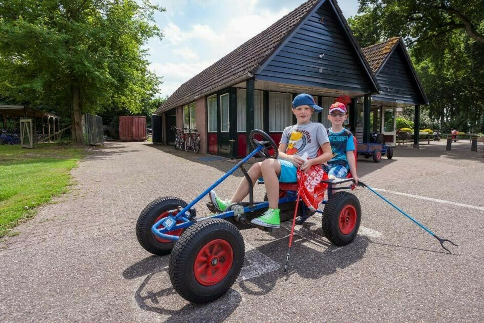 4-persoons Safaricottage XS met privé sanitair