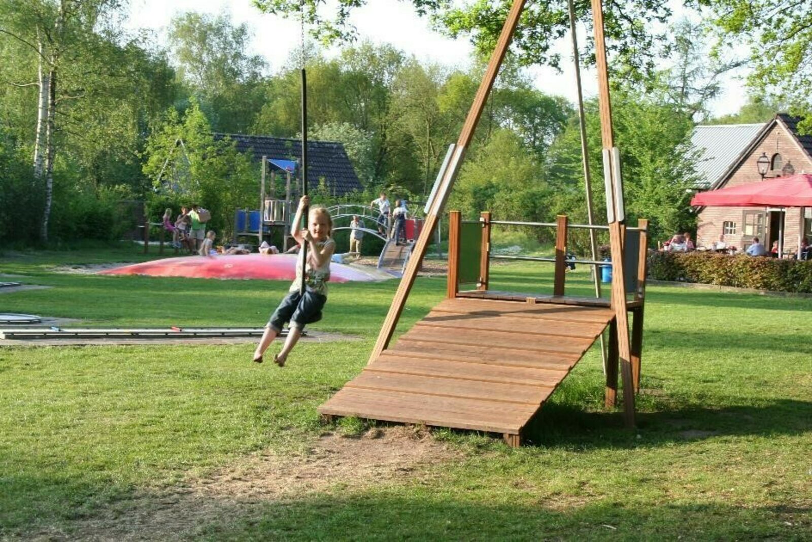 Kampeerplaats met privé sanitair