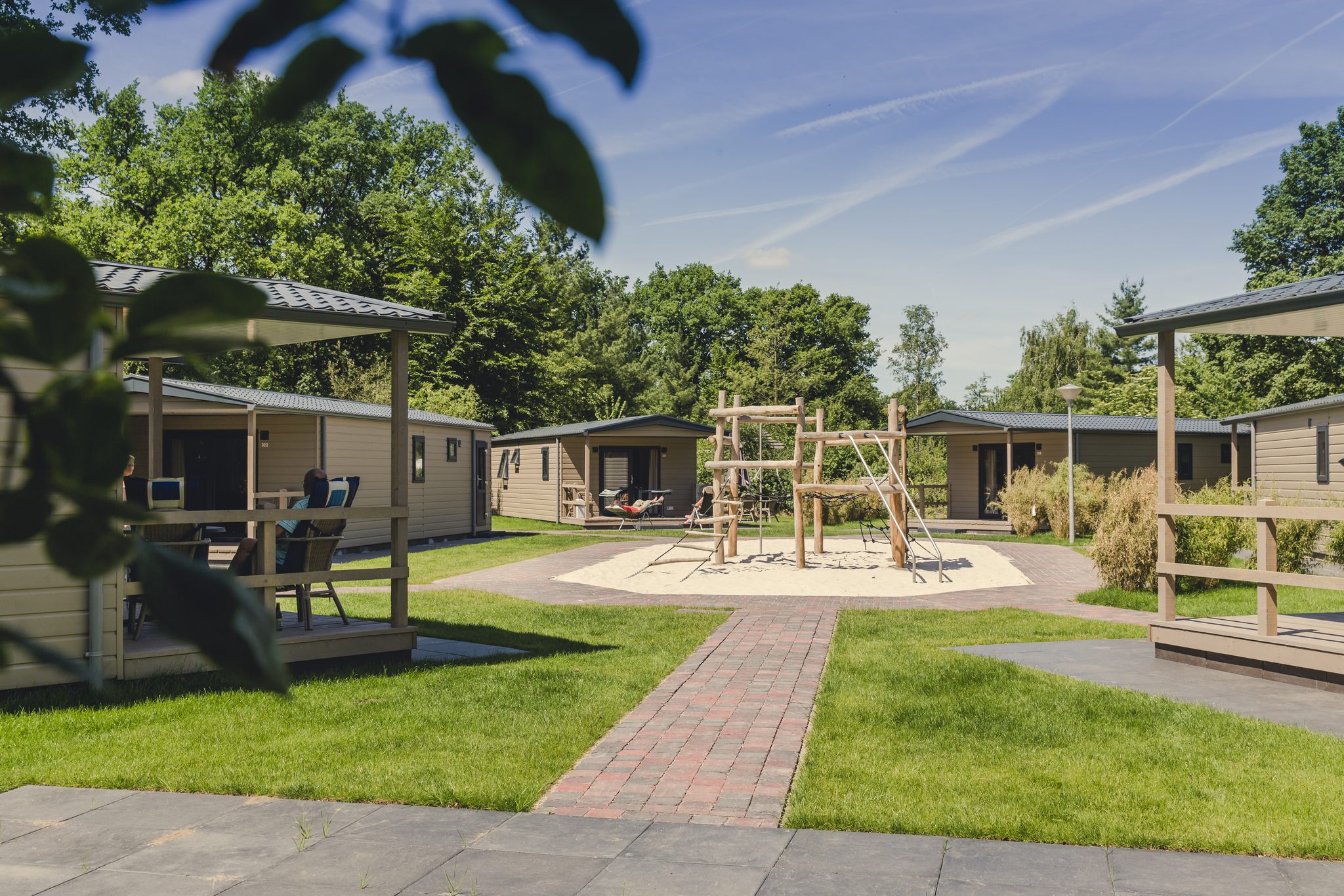 Groepsaccommodatie [6x bungalette 5p met veranda]