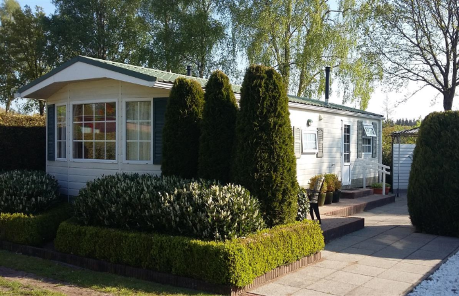 Type E chalet/stacaravan voor 6 personen