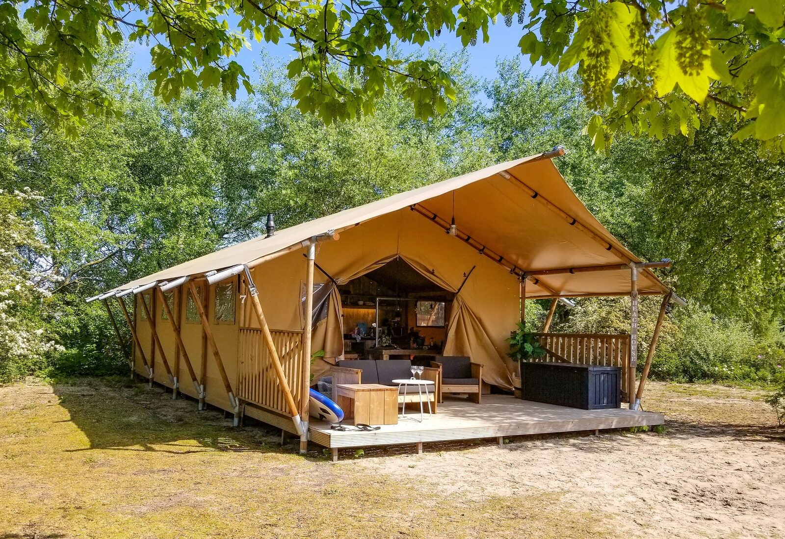 Safarilodge XL 6 persoons