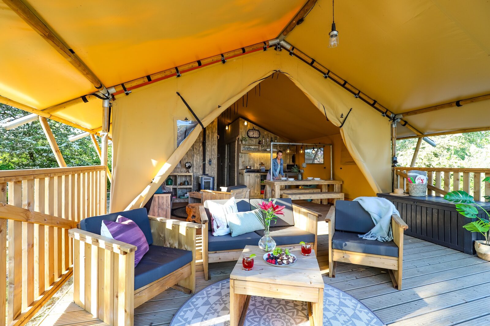 Safari-Lodge XL für 6 Personen