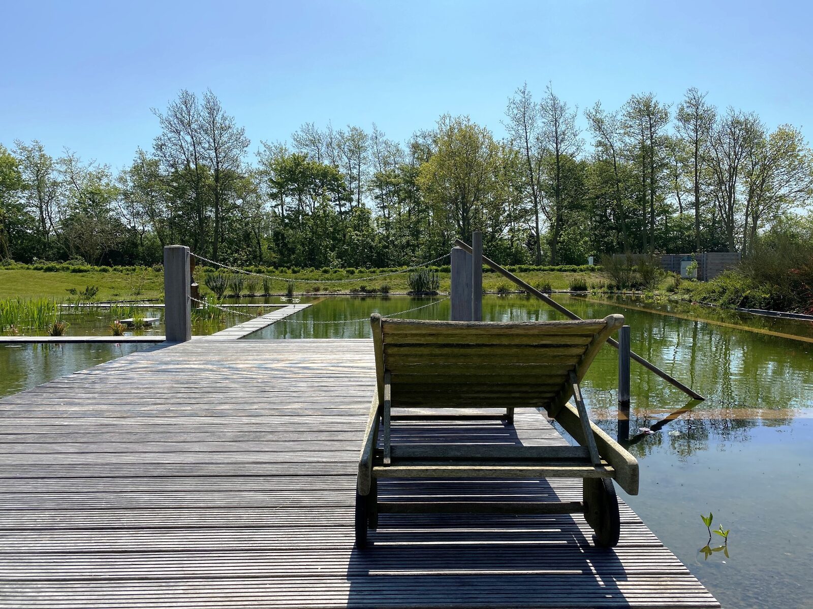 Texels Landleven XXL - luxe vakantiehuis met sauna en ecozwemvijver 