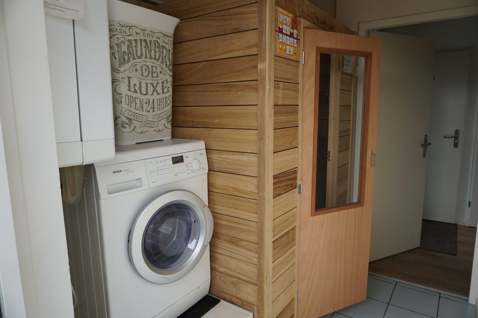 Bungalow Schipbeek für sechs Personen mit sauna