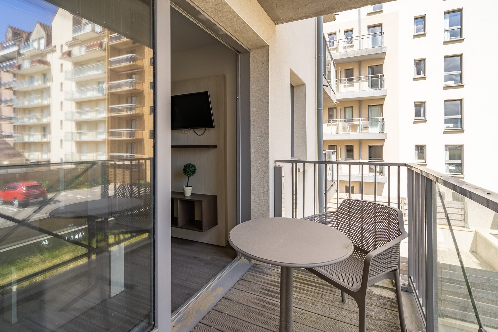 Apartment for 4 people with balcony