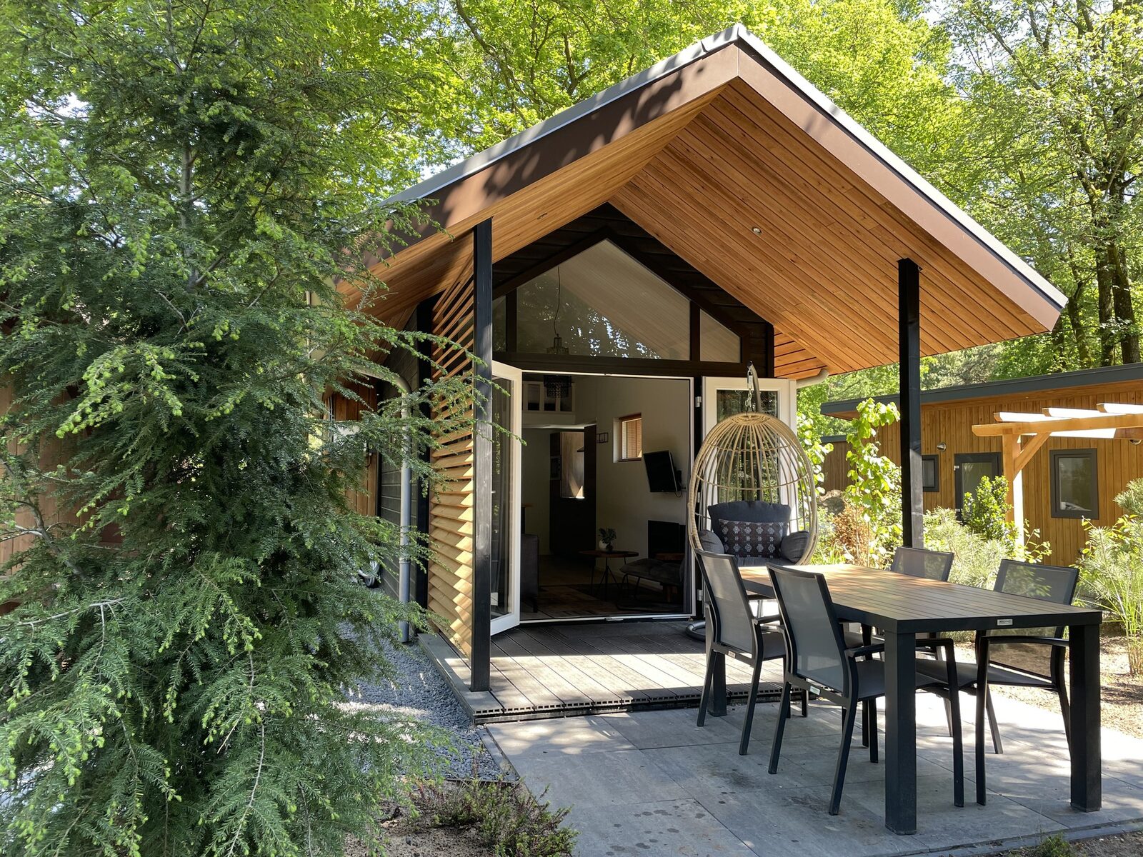 Impressionisme skelet Grondig Tiny Lodge Eco 4 personen (wellness)