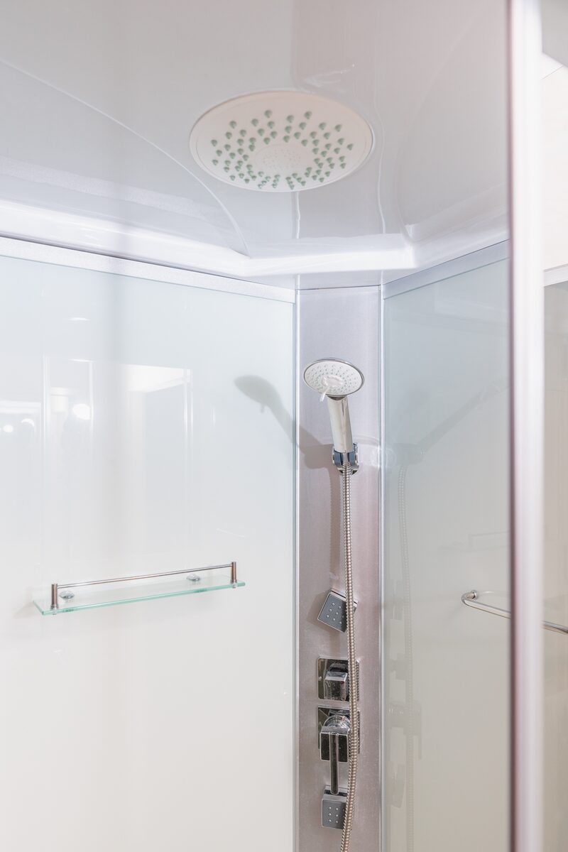 Luxus Lodgetent XL stellt private Sanitäranlagen | 4 Pers. 