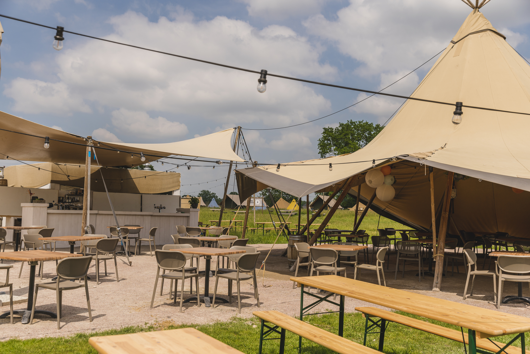 Pop-up glamping: Buurman's Awajitentje | 2-4 pers. - Zuna