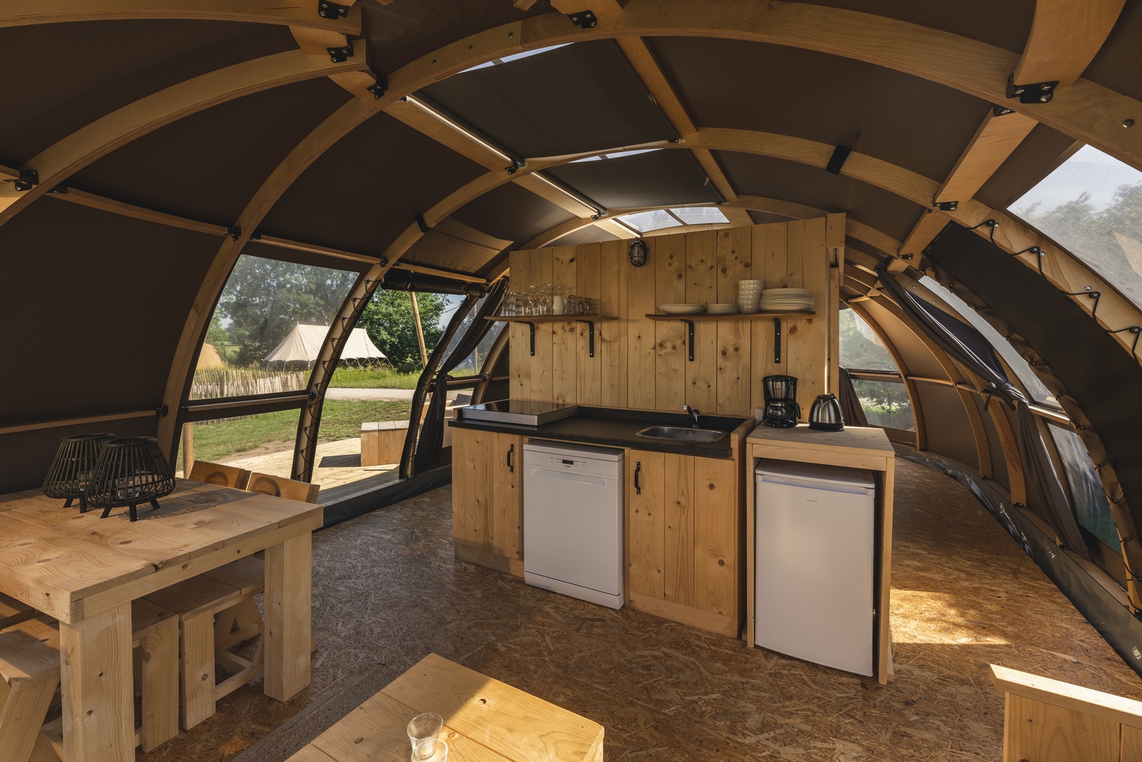 Riverdome with private bathroom | 4 people