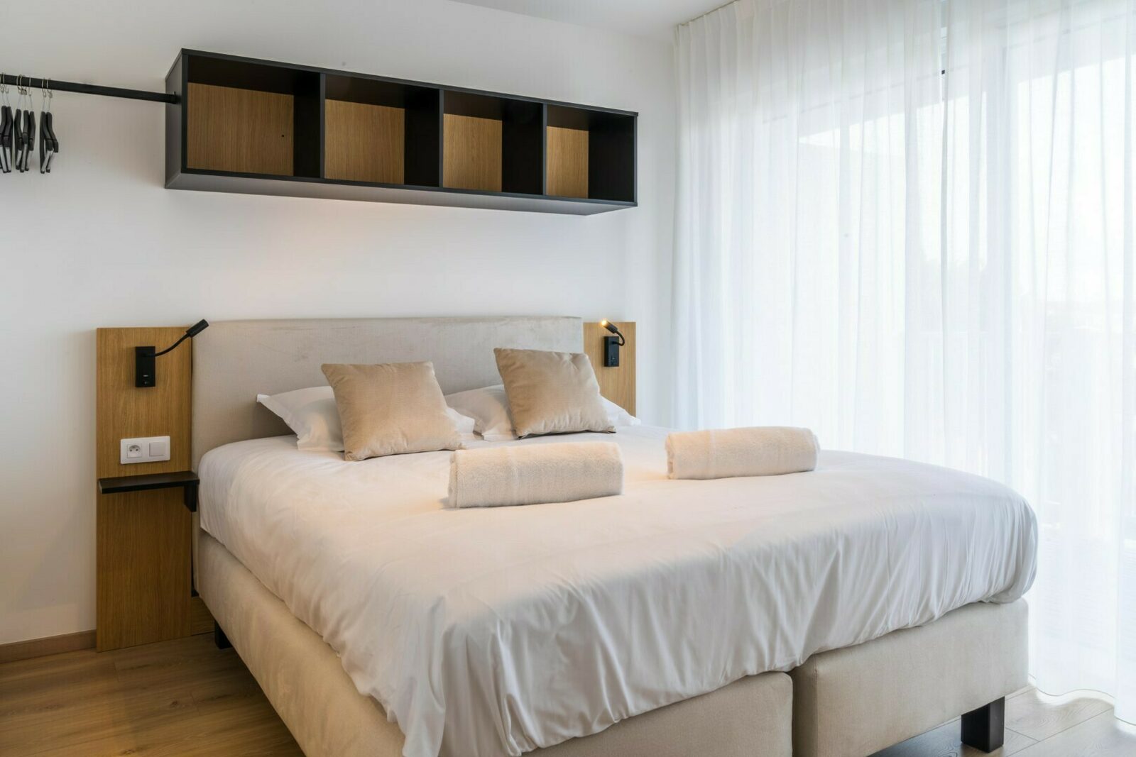 [Premium] Appartement met 1 slaapkamer dubbel bed, 2 enkele bedden & stapelbed