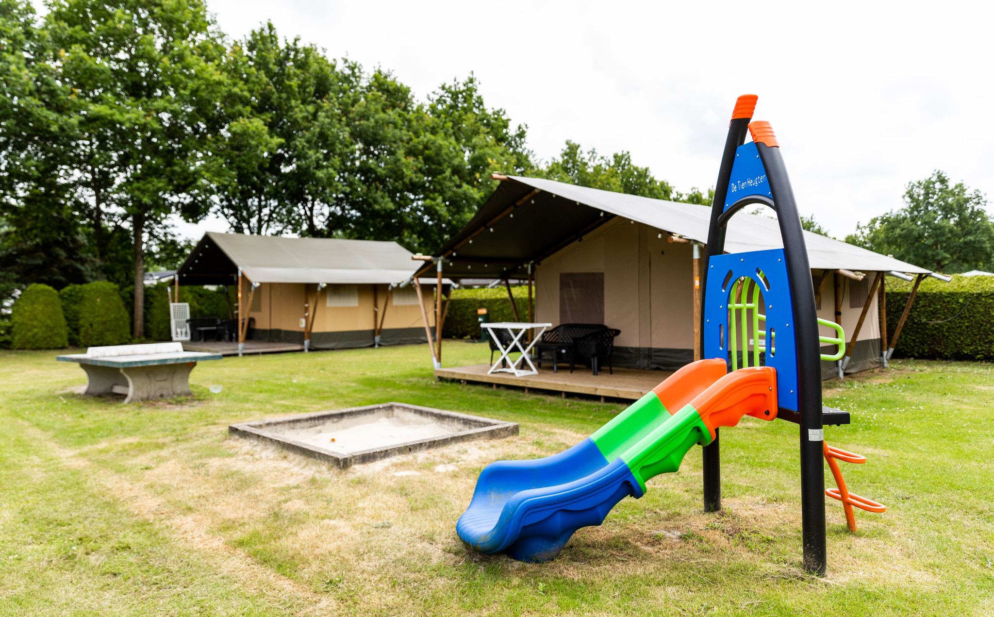 Kamperen in luxe Safaritenten voor 6 personen