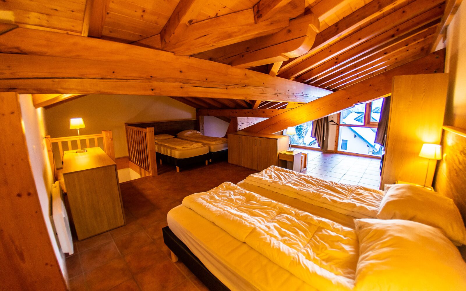 Three-room apartment + cabin for 10 persons