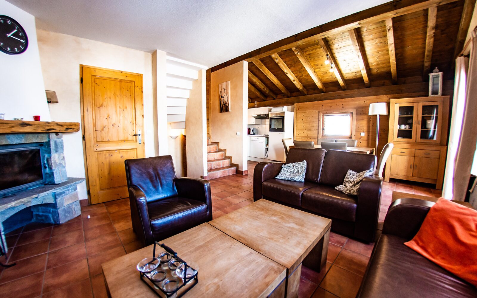 Four-room chalet for six persons
