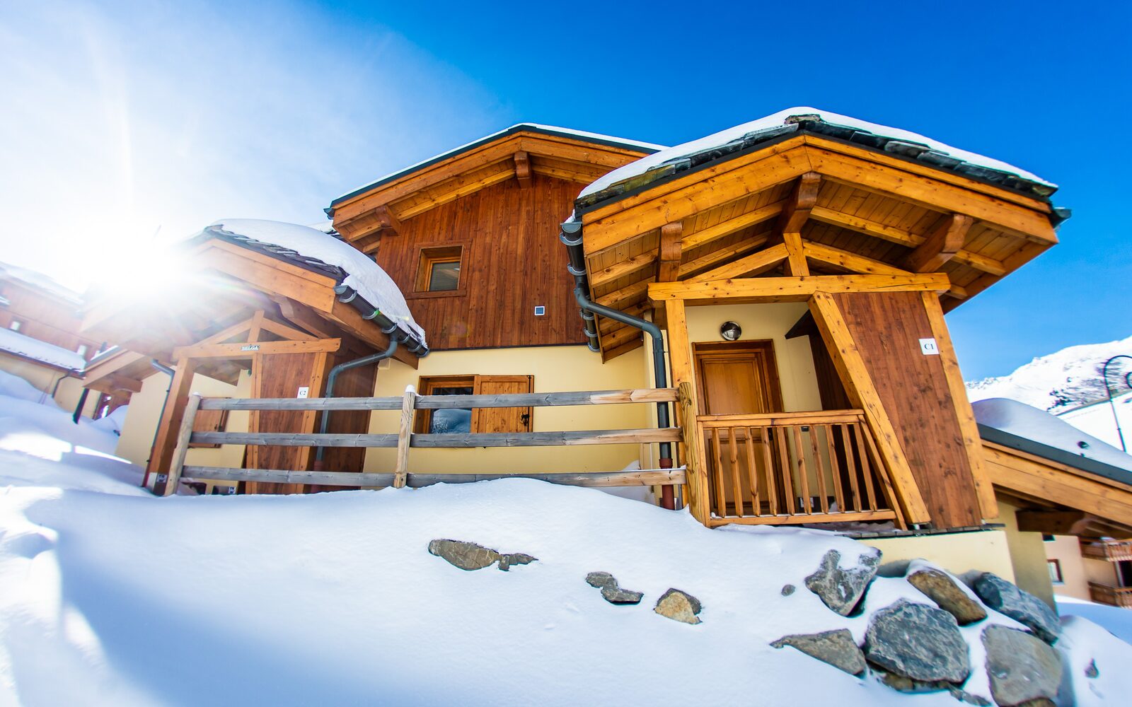 Five-room chalet for eight persons
