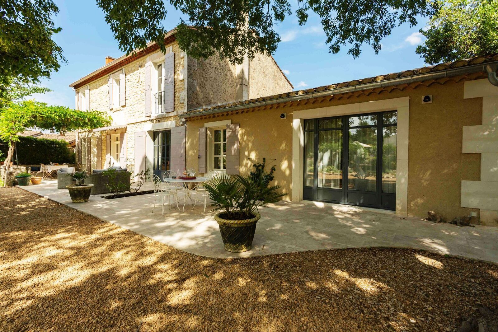Landhuis Mas St Michel tussen St Remy de Provence , Arles en Avignon