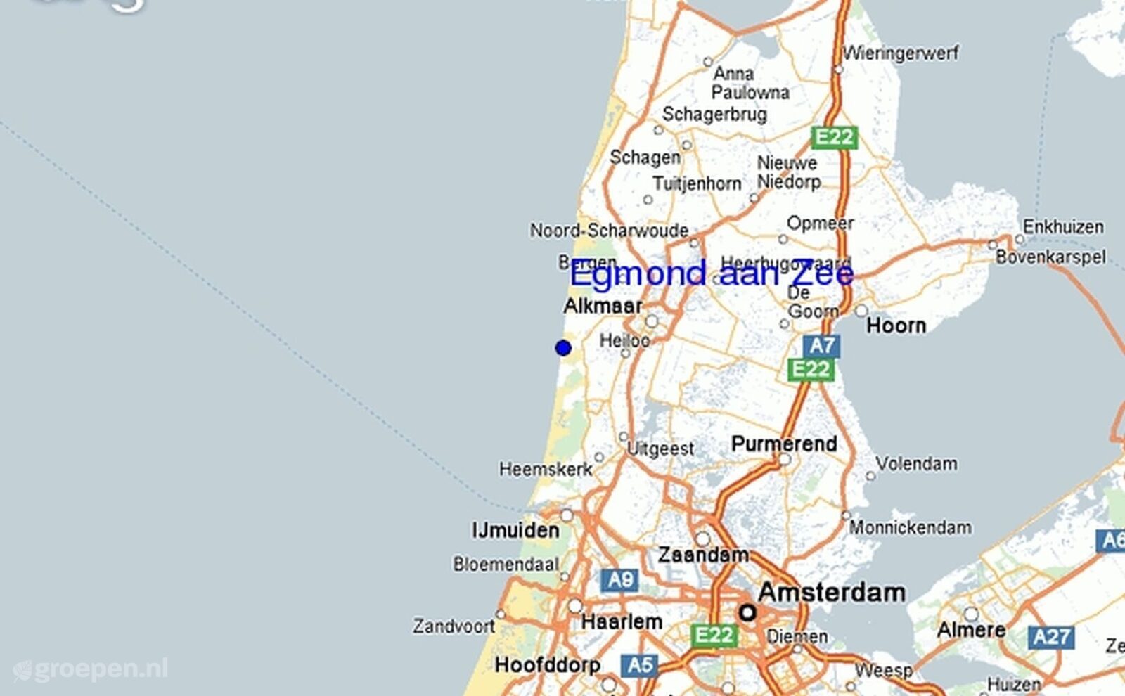 Vakantiehuis Egmond aan Zee