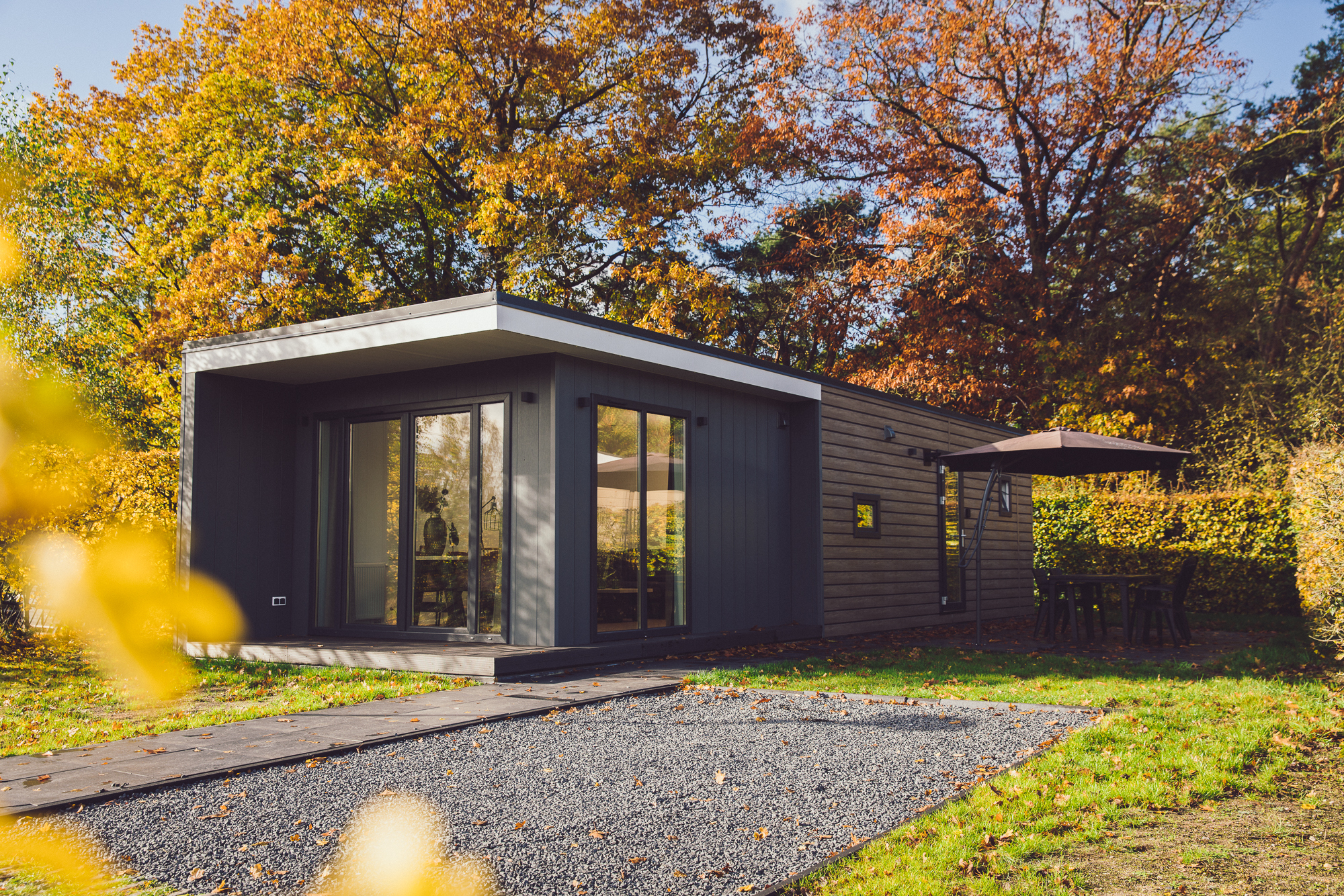 Tiny Cabin with Hot Tub I 4 people afbeelding