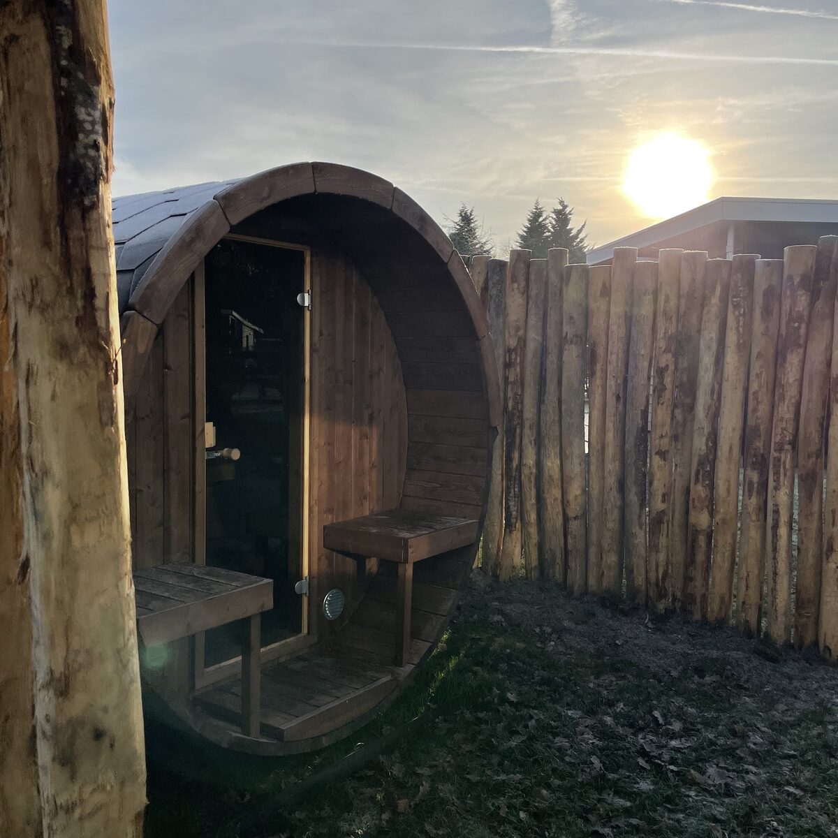 Luxury lodge met privé sauna | 6 pers.