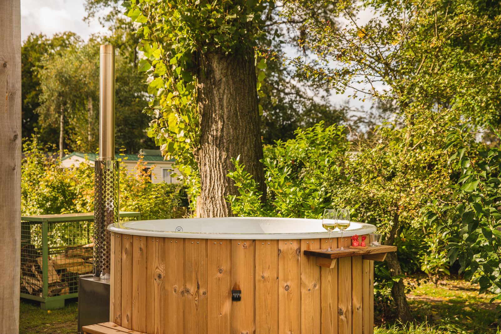 Forest lodge met hottub | 4 pers.