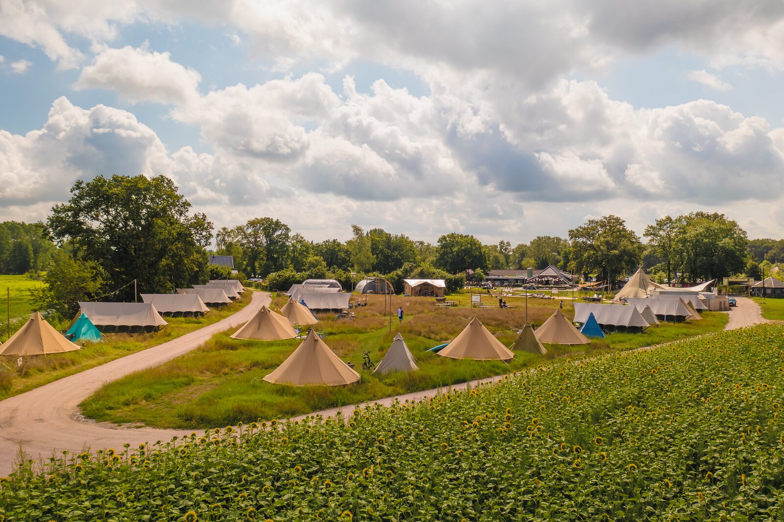 Pop-up glamping: Belltent| 2-4 pers.