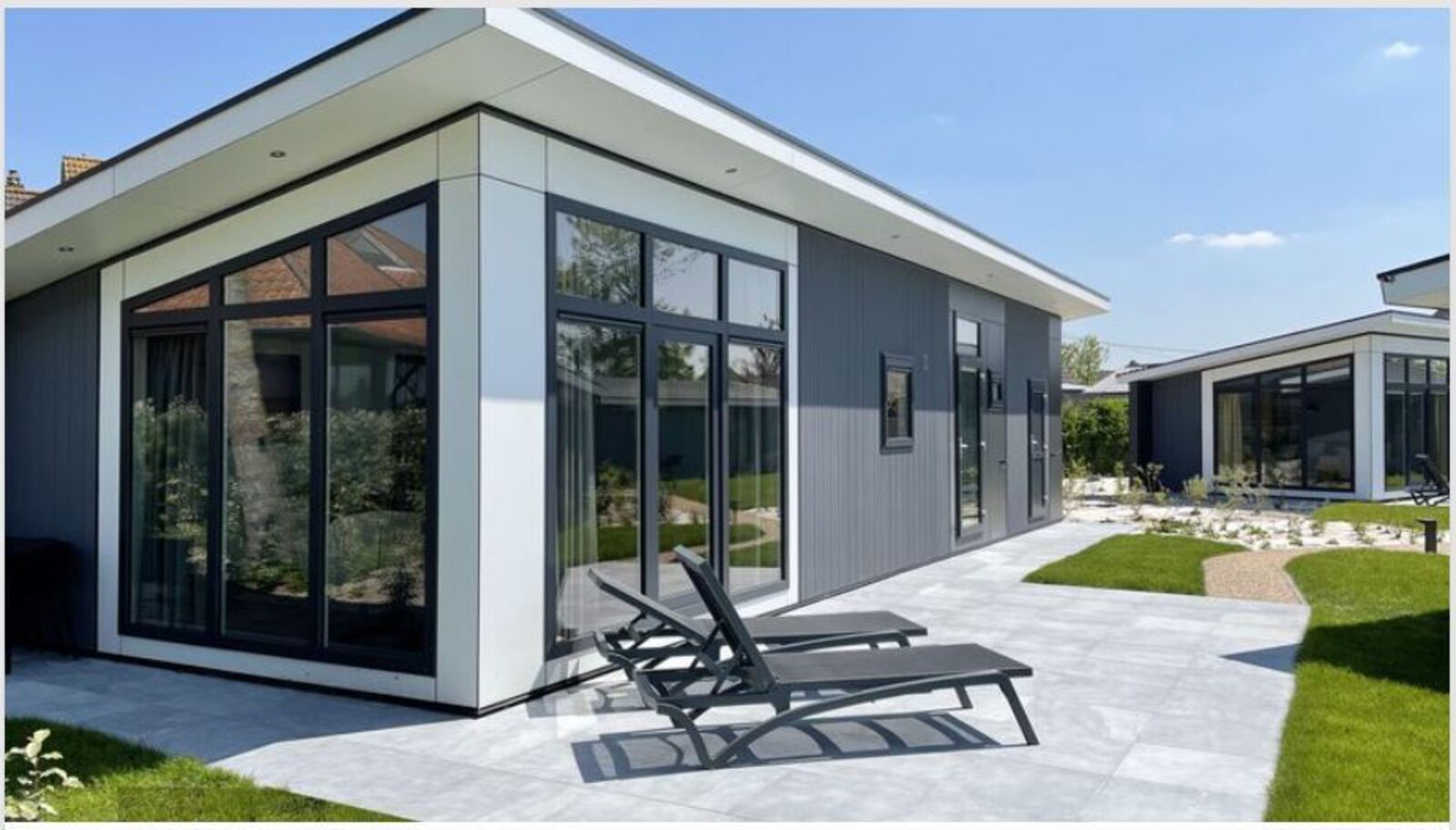Premium Lodge I 4 personnes (58 m²) - Avec climatisation