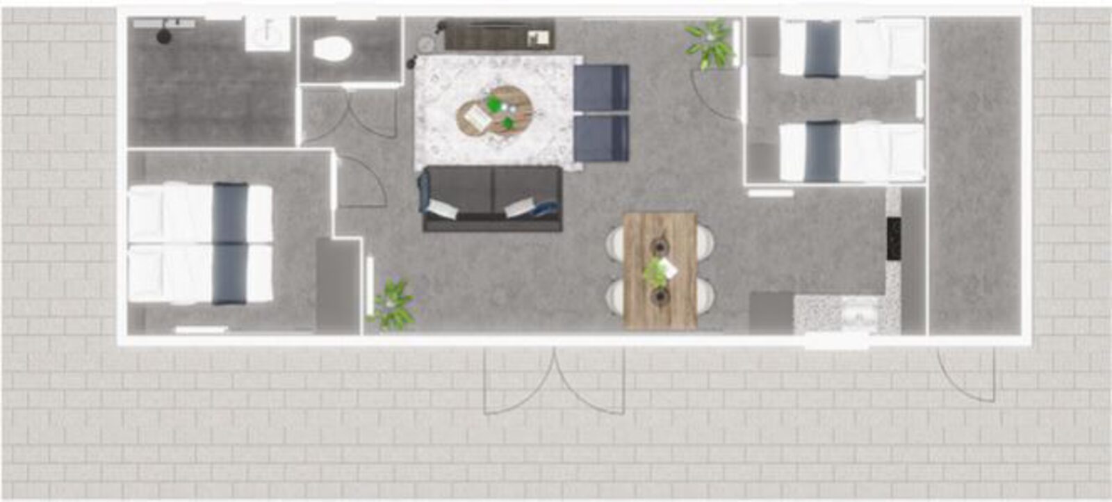 Premium Lodge I 4 personen (58 m²)